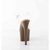 Pleaser - ADORE708 Sandale à bride à la cheville - Transparent/Marron Product image